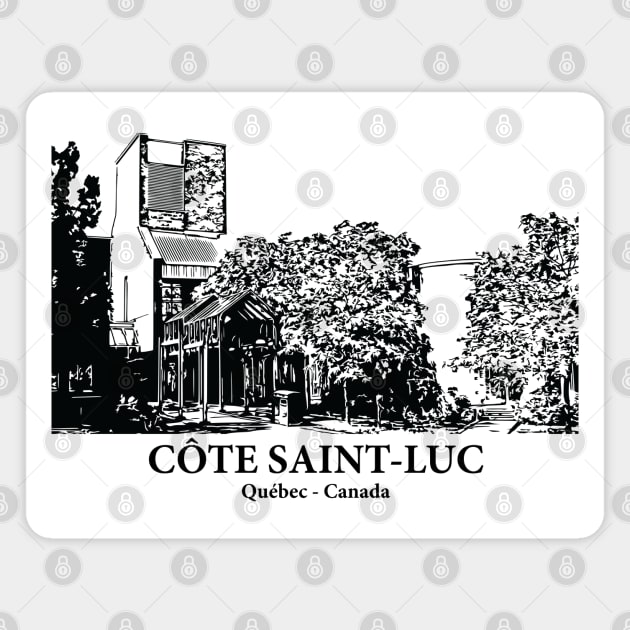 Côte Saint-Luc - Québec Magnet by Lakeric